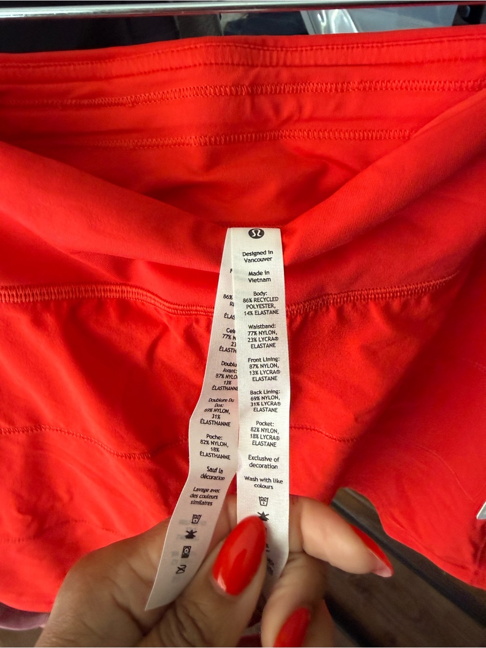 NWT Lululemon Pace Rival Mid-Rise Skirt *Long
Hot Heat (First Release) Size 4 - Picture 6 of 8
